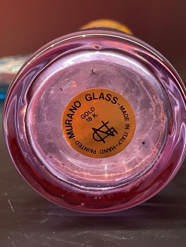 Jarrón Art Nouveau Murano