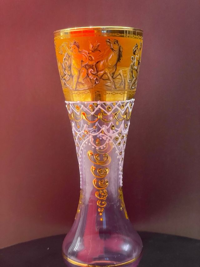 Jarrón Art Nouveau Murano