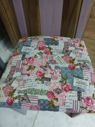 Sedie in legno shabby chic lilla