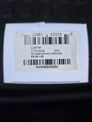 Gafas Cartier K0WB600680 - Marrón Plata