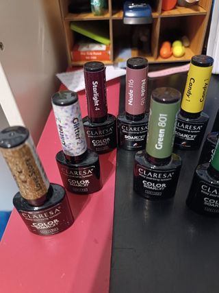 Esmaltes Claresa semipermanentes