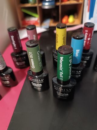 Esmaltes Claresa semipermanentes