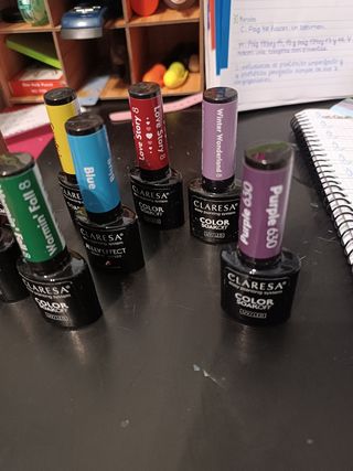 Esmaltes Claresa semipermanentes