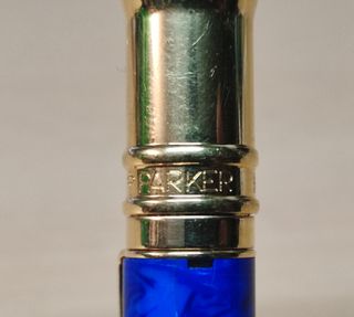 Bolígrafo Parker Duofold azul