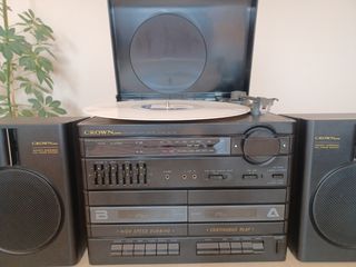Minicadena Crown MC-T70 vintage