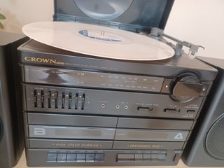 Minicadena Crown MC-T70 vintage