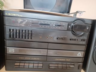 Minicadena Crown MC-T70 vintage