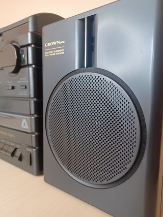Minicadena Crown MC-T70 vintage