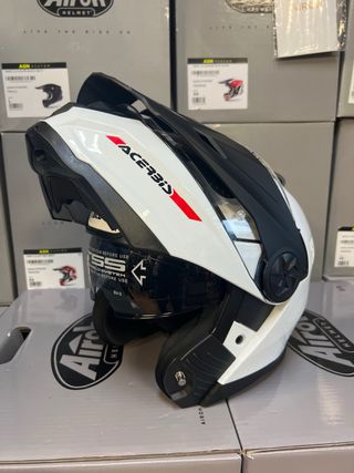 Casco moto XL TRAIL MODULAR Acerbis BLANCO