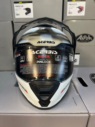 Casco moto XL TRAIL MODULAR Acerbis BLANCO