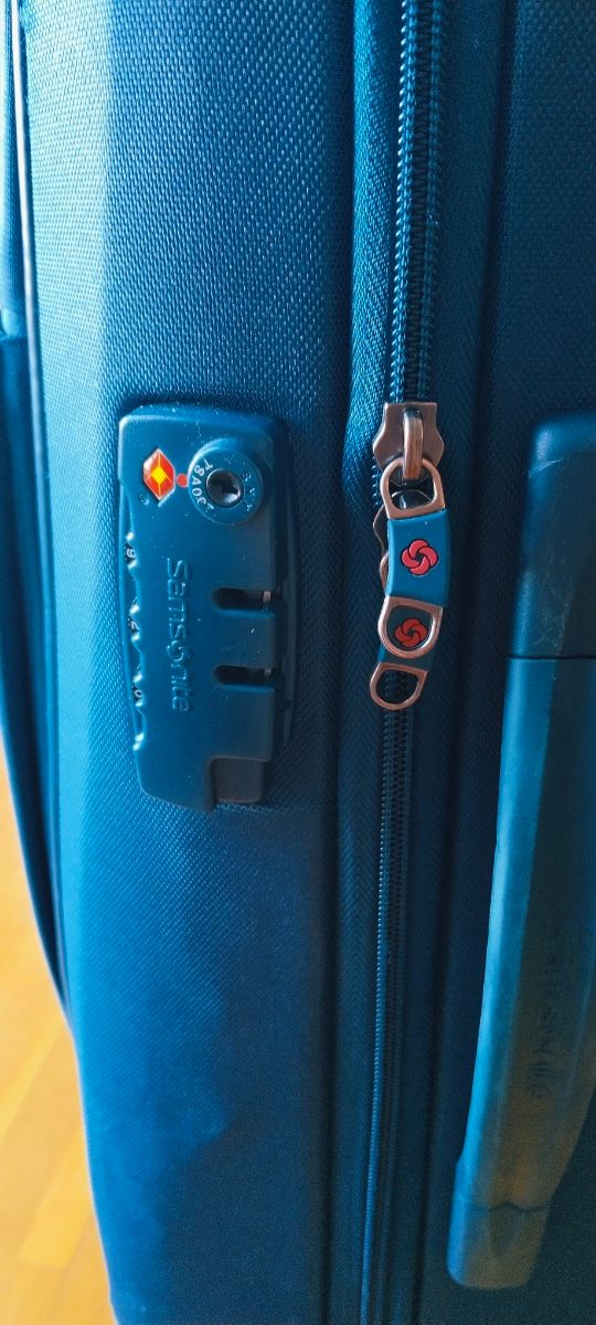 Maleta cabina Samsonite azul