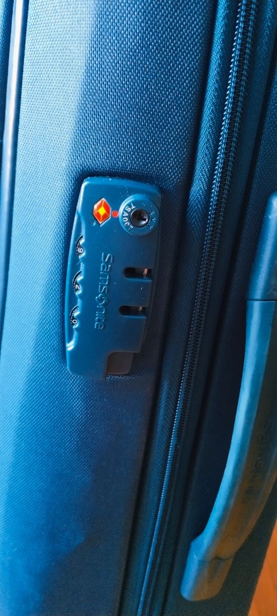 Maleta cabina Samsonite azul
