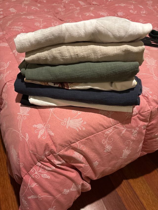 7 Camicette Lino Cotone Donna