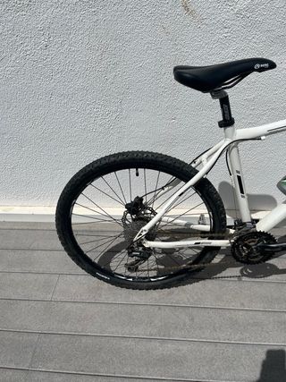 Bicicleta Berg XCD blanca