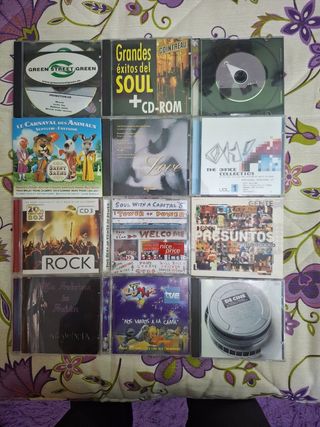 Discos compactos a 4 euros cada 1.