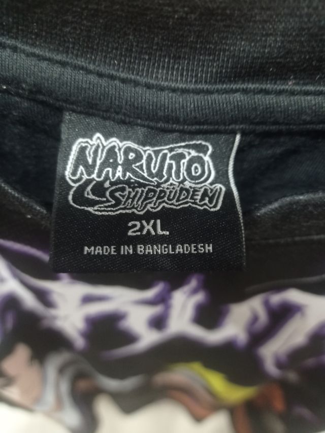 Camiseta Naruto Shippuden talla XXL