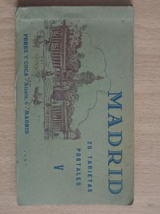 Postales antiguas Madrid