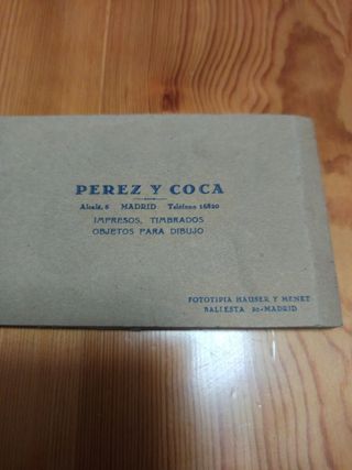 Postales antiguas Madrid