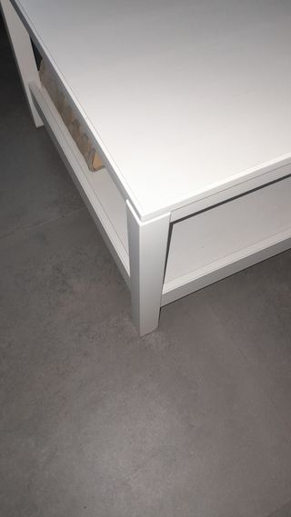 Tavolino idanas Ikea bianco 100x75 cm