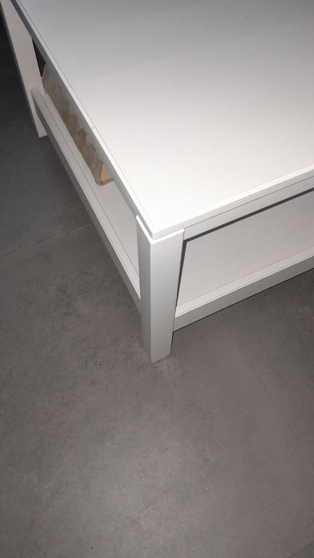 Tavolino idanas Ikea bianco 100x75 cm