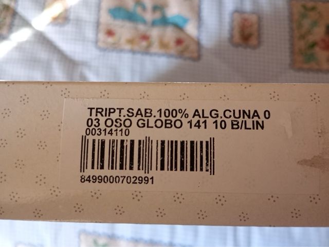 Sábanas Pirulos bebé - 100% algodón