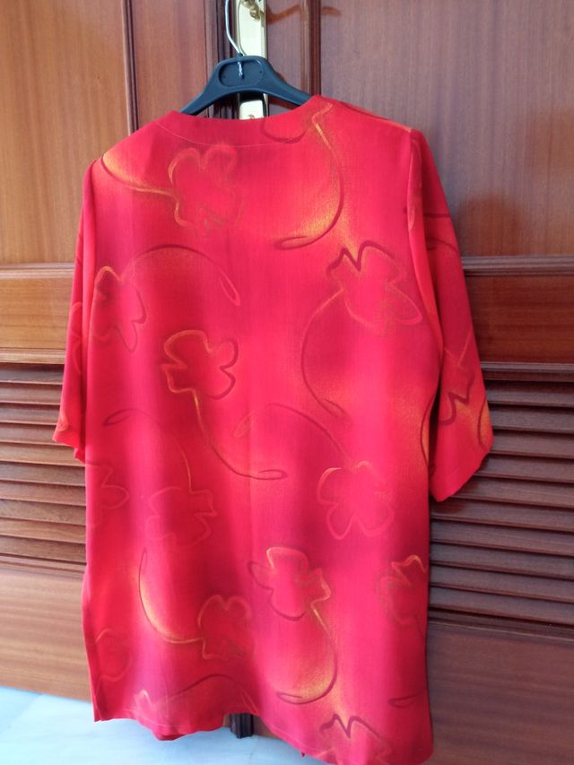 Blaser o blusón con blusa mujer