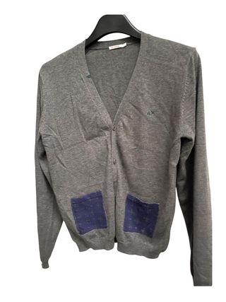 Cardigan SUN68 bimbo 12 anni grigio