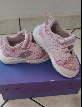 Scarpe lotto rosa bambina