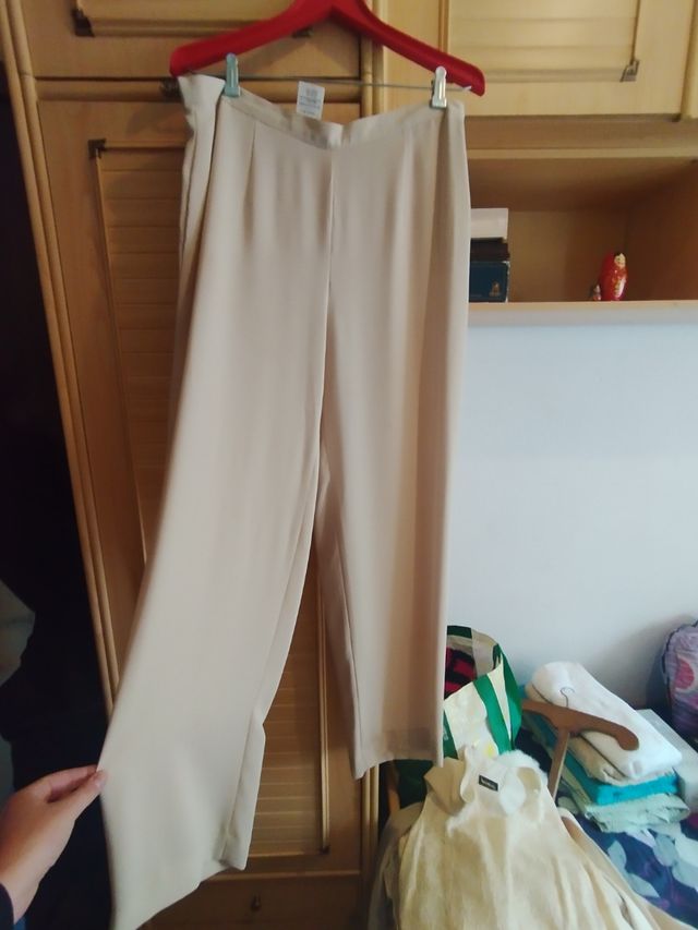 Traje Venca beige mujer - elegante