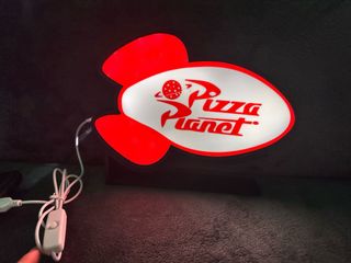Toys story lampada led pizza planet