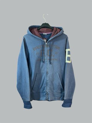 Sudadera Nike vintage Brookhattan F.C. azul S