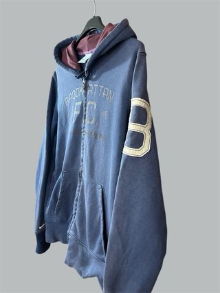 Sudadera Nike vintage Brookhattan F.C. azul S