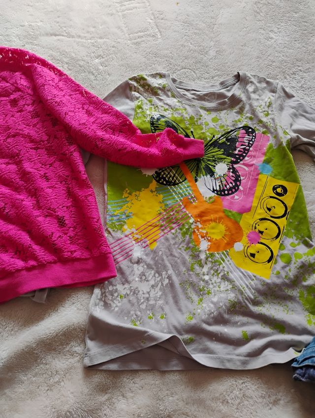 2 Camisetas Niña 10/12 años
