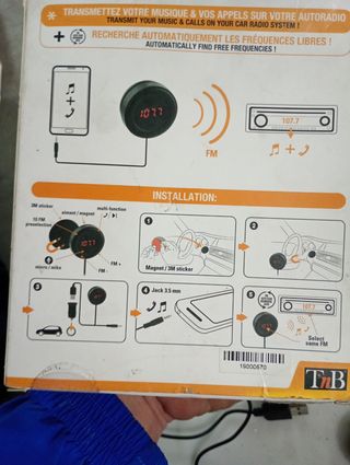 TRANSMISOR FM RADIO UNIVERSAL