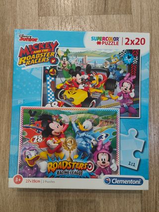 Puzzles Mickey 20 piezas 3-4 años 