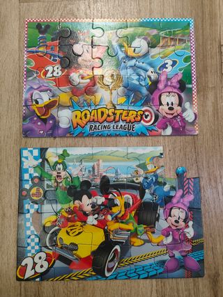 Puzzles Mickey 20 piezas 3-4 años 