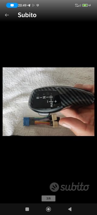 Pomello cambio LED BMW E81-E93