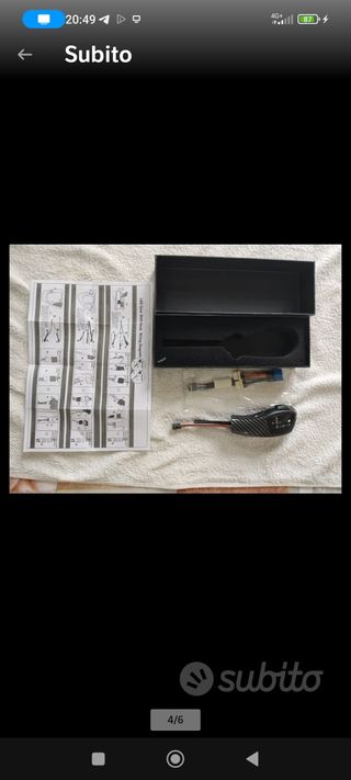 Pomello cambio LED BMW E81-E93