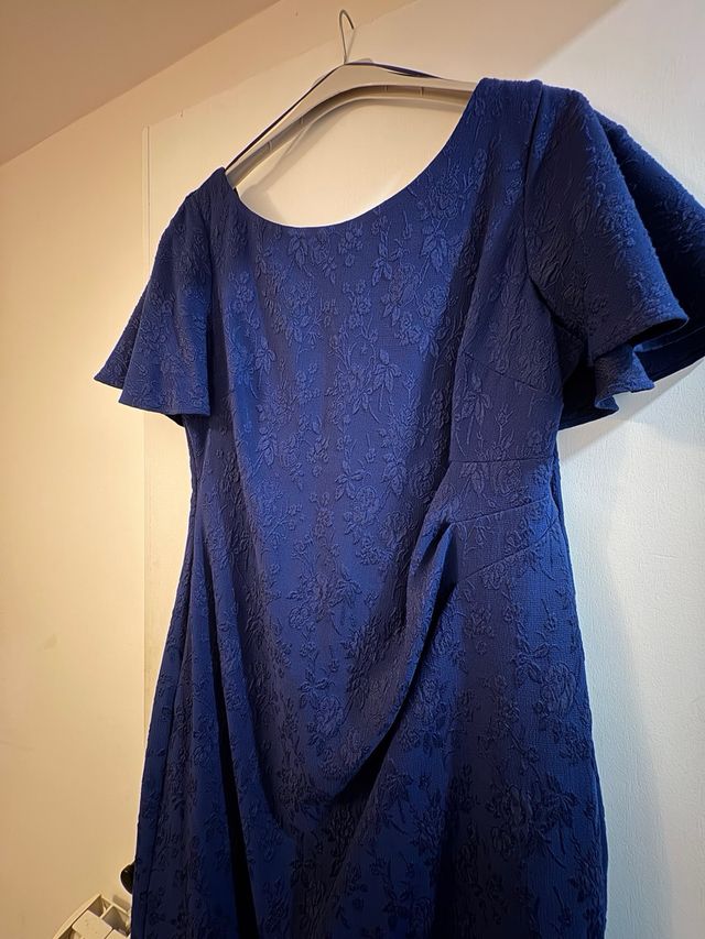 Vestido azul talla 46/48 - Fiesta