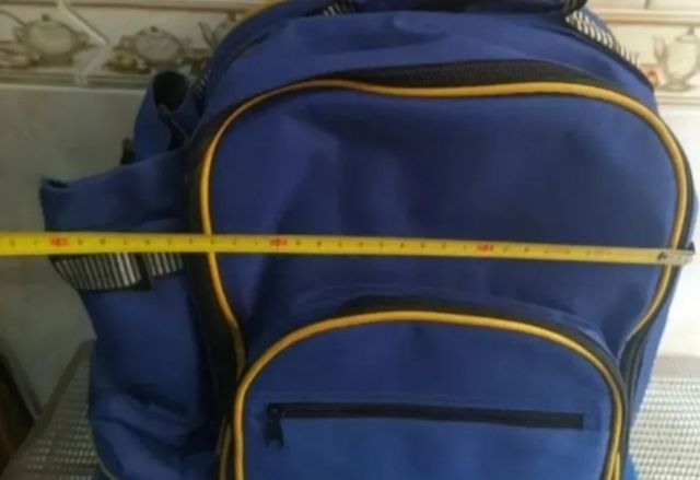 Mochila nevera picnic azul