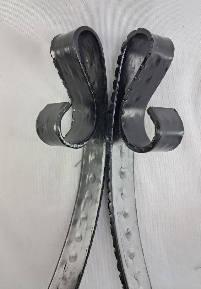 APLIQUE PARED DE FORJA ARTESANA - ESTÍLO RÚSTICO