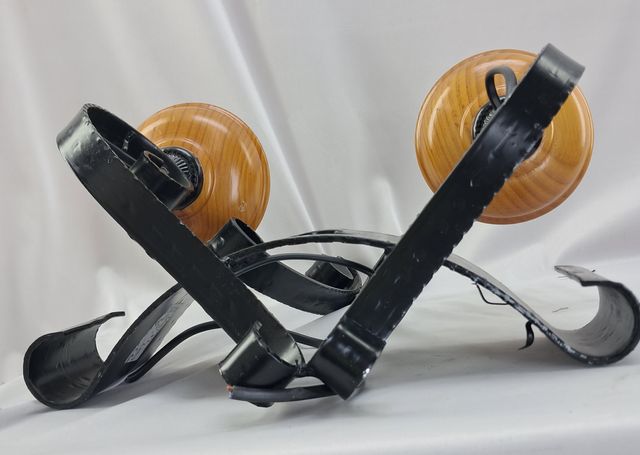 APLIQUE PARED DE FORJA ARTESANA - ESTÍLO RÚSTICO