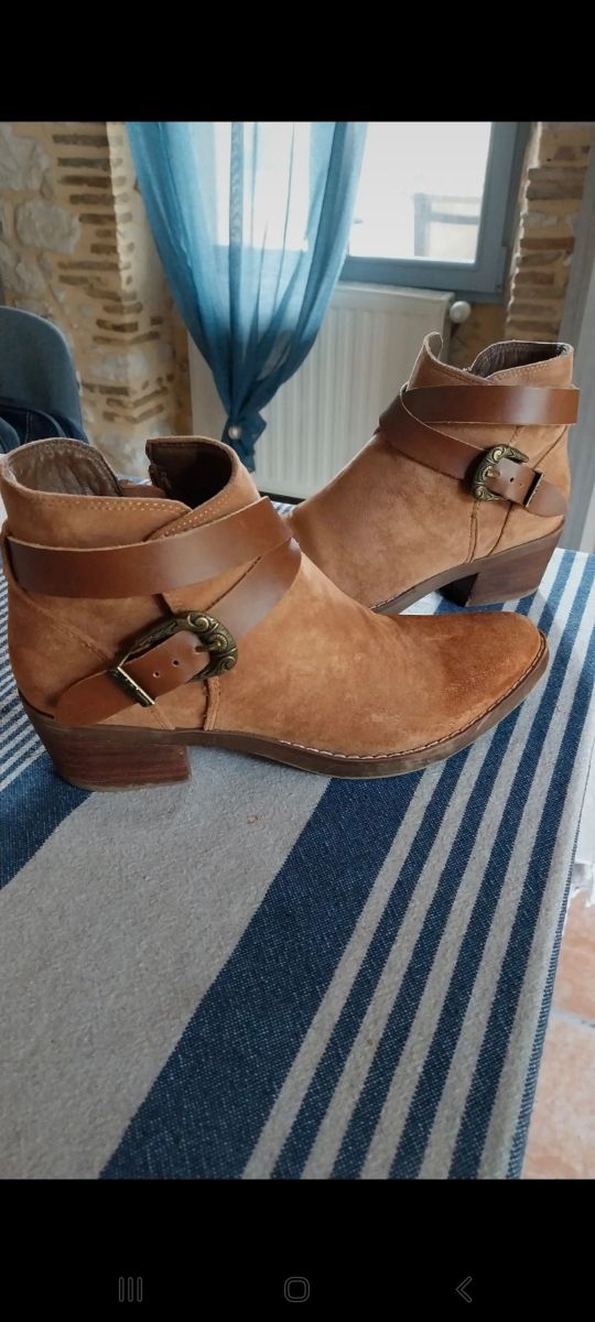 Botines Marrón Mujer