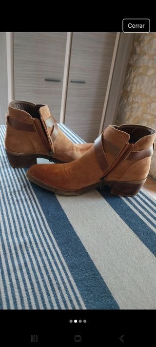 Botines Marrón Mujer
