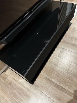 Mueble TV negro  Mueble equipo sonido