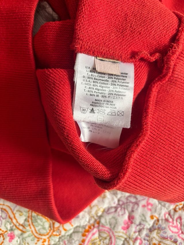 Felpa dossa con funetti Galliano