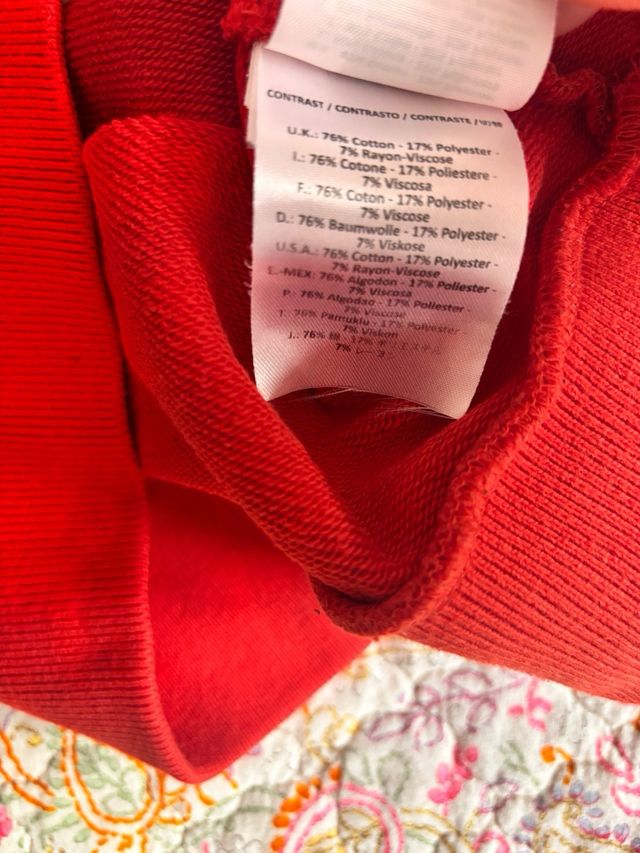 Felpa dossa con funetti Galliano