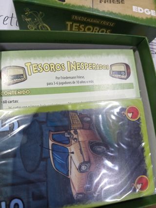 Tesoros Inesperados - Juego de Mesa