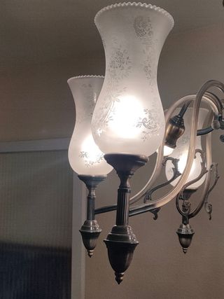 Lampara araña vintage