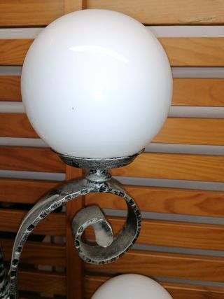 Lampara pie vintage 6 luces